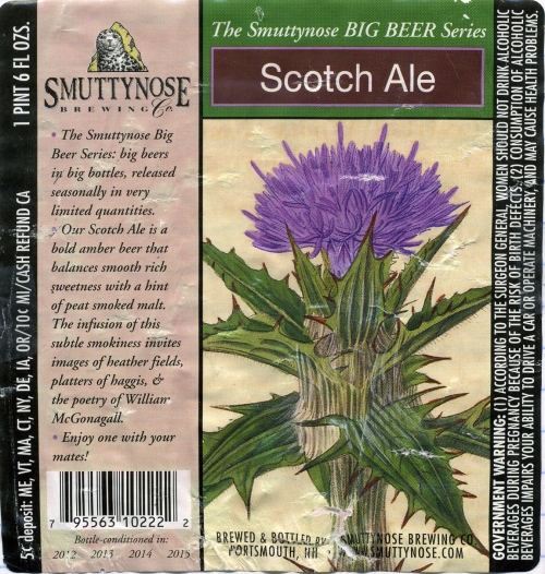 Smuttynose Scotch Ale
